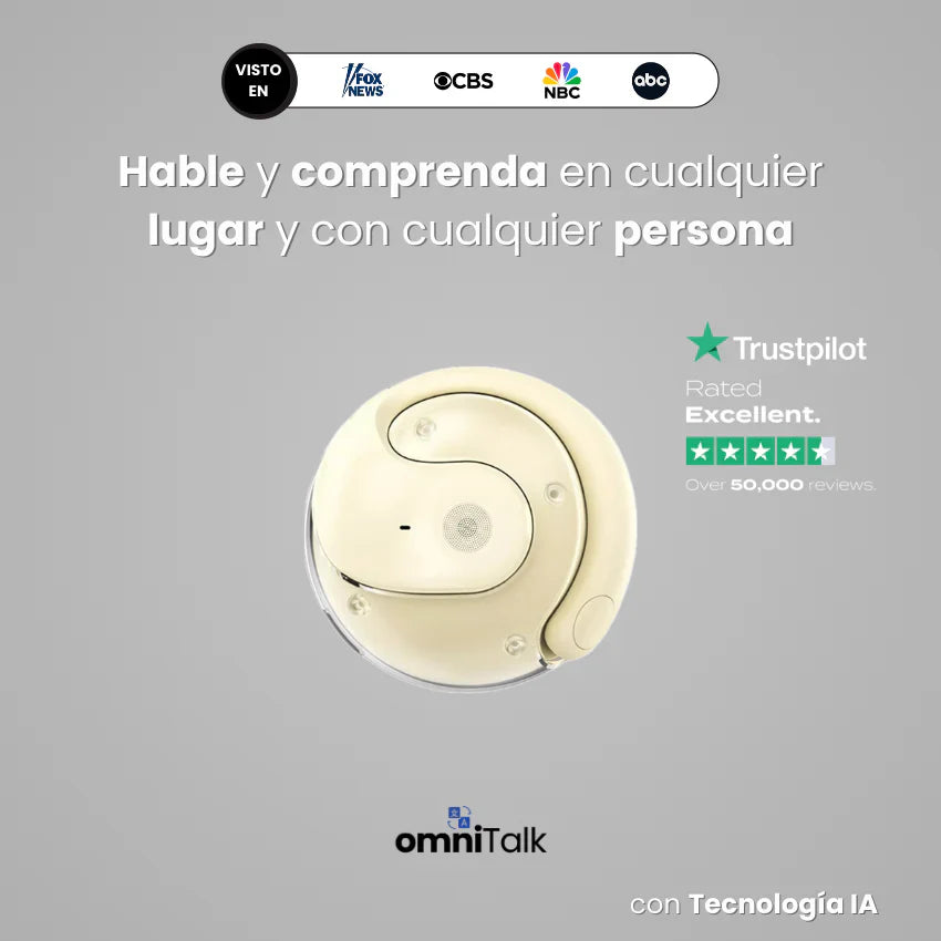 omniTalk™ - Auriculares Traductores TODO-en-1