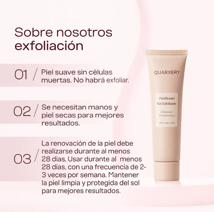 Gel quarxery exfoliante aclarador