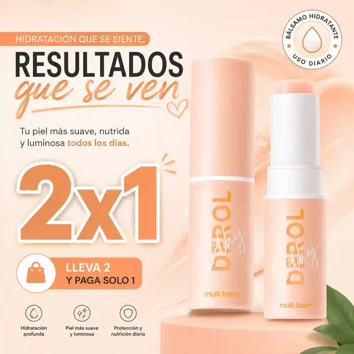 DEROL® Bálsamo hidratante ANTIARRUGAS PROMO 2X1