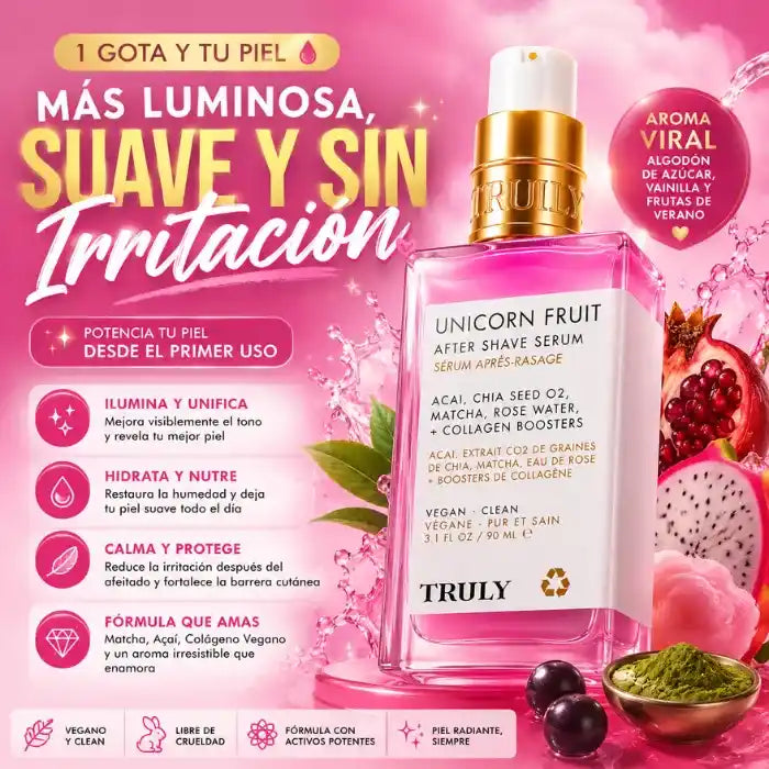 TRULY® UNICORN FRUIT Aceite Post-Afeitado