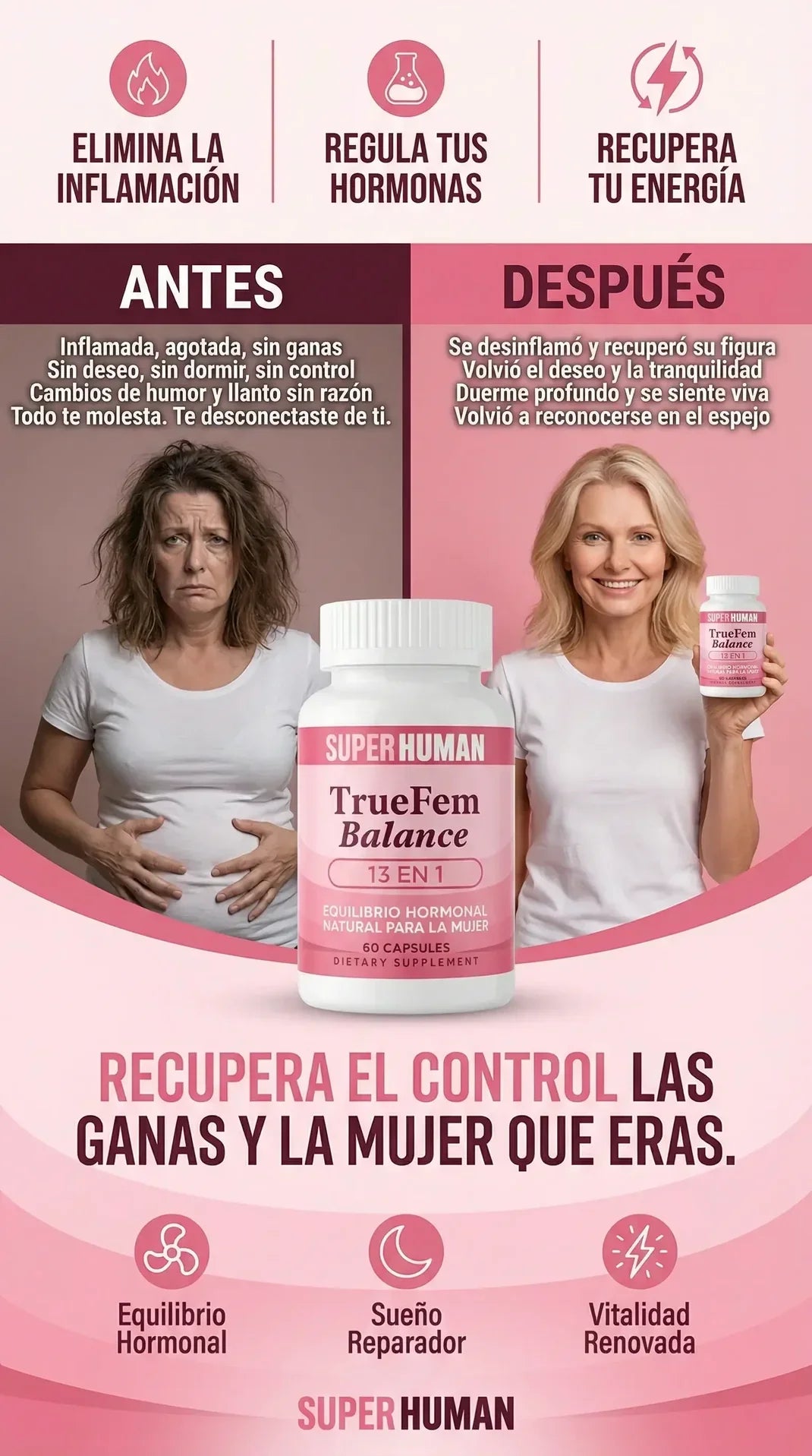 True Fem Recupera Tu Bienestar y Confianza Femenina 🌸