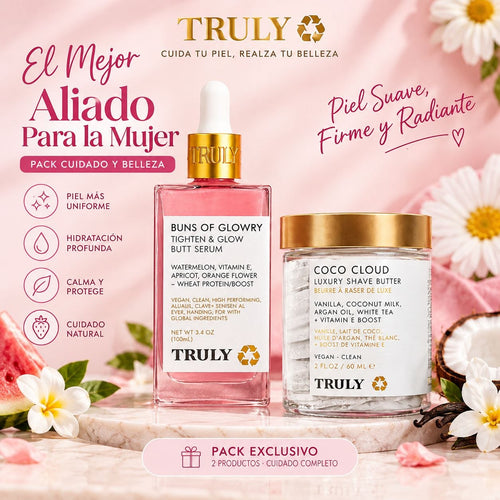 Pack TRULY Glow Femenino – Buns of Glowry + Coco Cloud