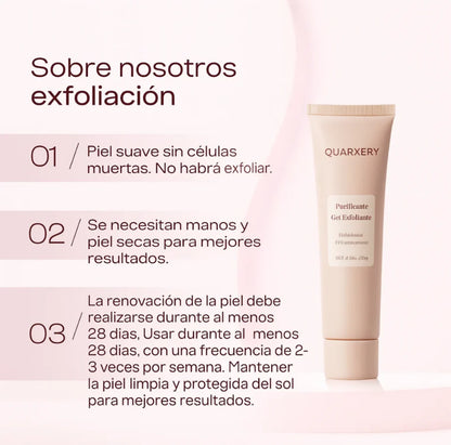 Gel quarxery exfoliante aclarador