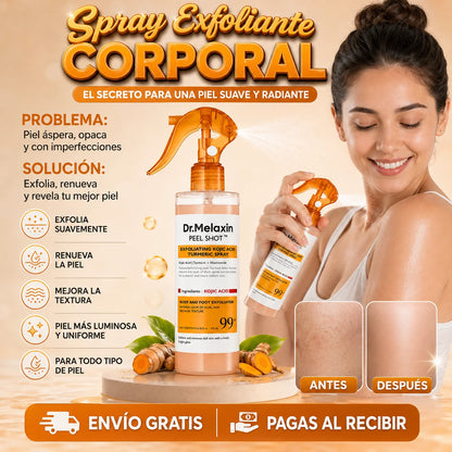 Spray Dr. Melaxin exfoliante corporal