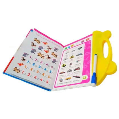 Libro Educativo Sensorial Didáctico + Regalo Bulto de bloques 80 piezas