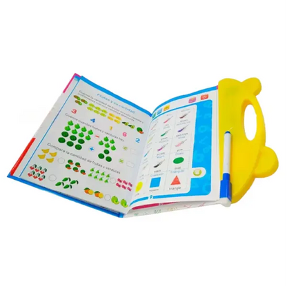 Libro Educativo Sensorial Didáctico + Regalo Bulto de bloques 80 piezas