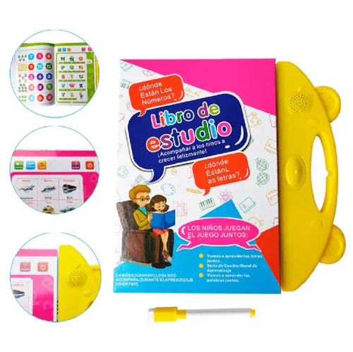 Libro Educativo Sensorial Didáctico + Regalo Bulto de bloques 80 piezas